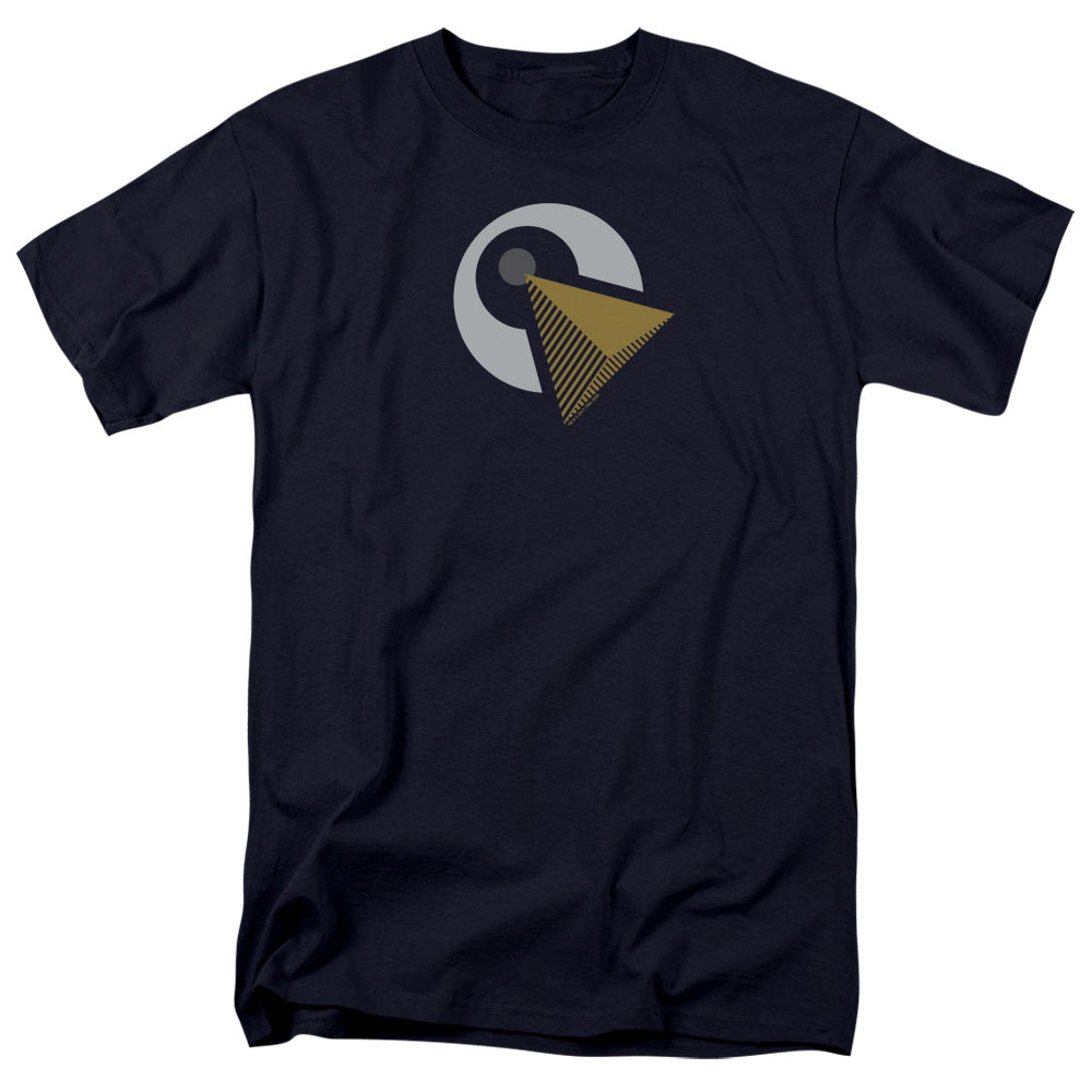 Star Trek Discovery - Vulcan Logo - Adult Unisex Short Sleeve T-Shirt - Blue