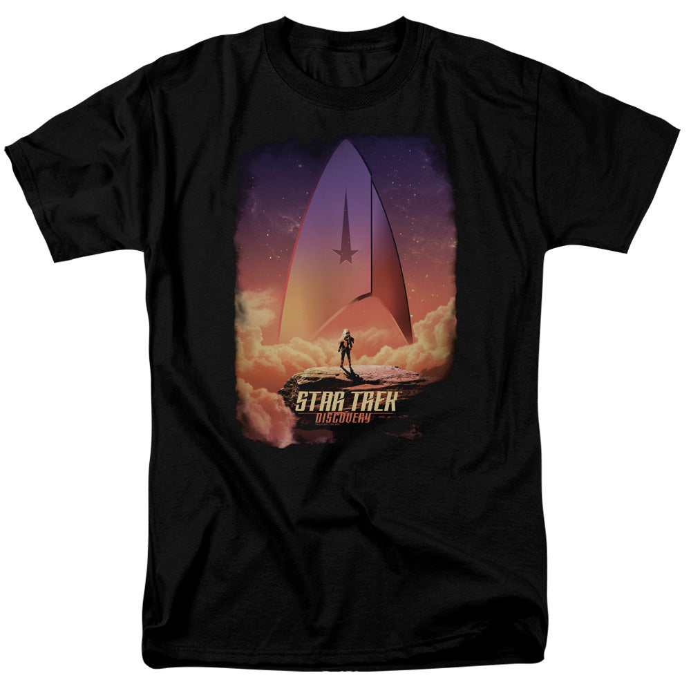 Star Trek Discovery - The Explorer - Adult Unisex Short Sleeve T-Shirt - Black