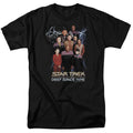 Star Trek - Ds9 Crew - Adult Unisex Short Sleeve T-Shirt - Black