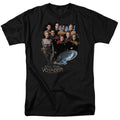 Star Trek - Voyager Crew - Adult Unisex Short Sleeve T-Shirt - Black