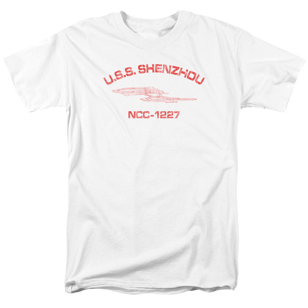 Star Trek - Shenzhou Athletic - Adult Unisex Short Sleeve T-Shirt - White