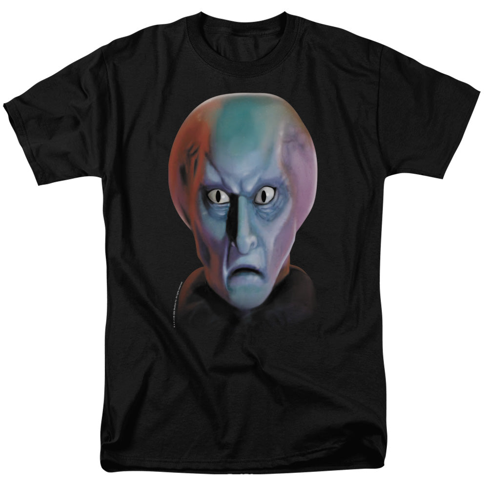 Star Trek - Balok Head - Adult Unisex Short Sleeve T-Shirt - Black