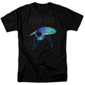 Star Trek - Neon Trek - Adult Unisex Short Sleeve T-Shirt - Black
