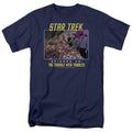 Star Trek Original Series The Trouble With Tribbles Adult Unisex T-Shirt Blue