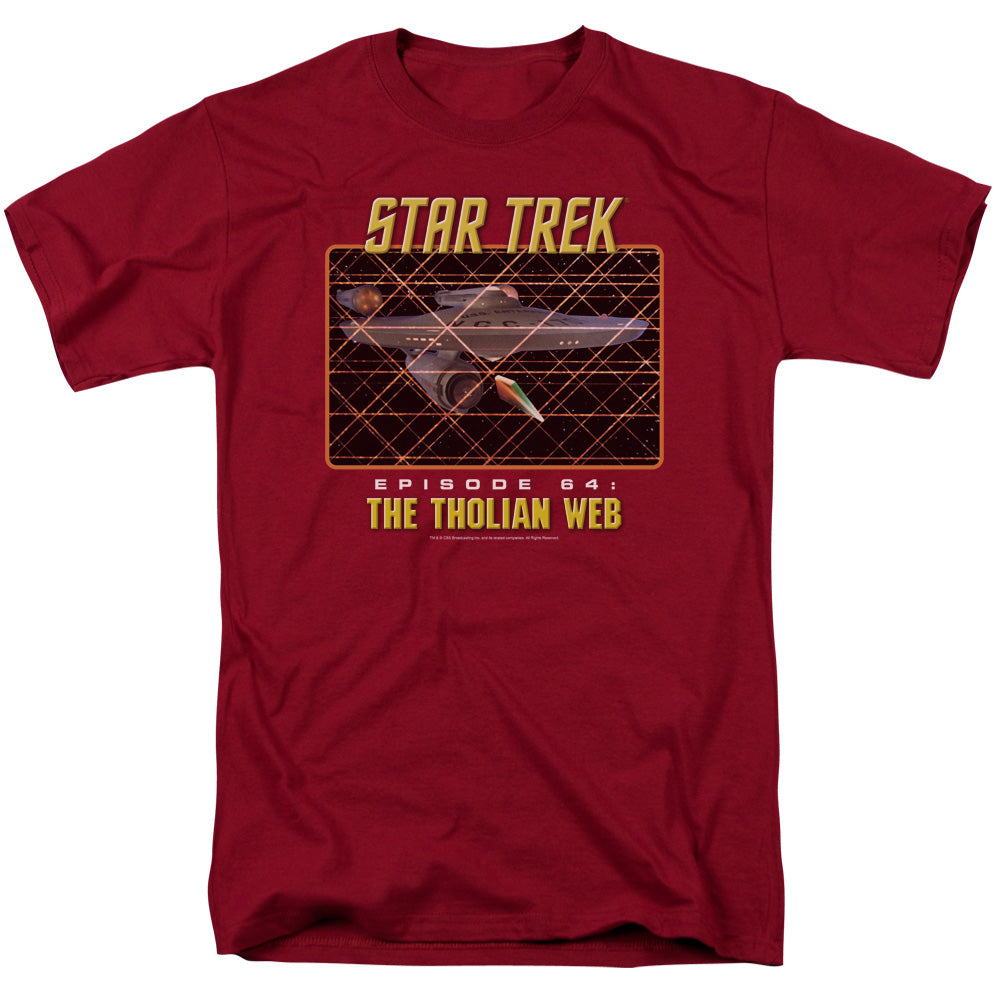 Star Trek: The Original Series - The Tholian Web - Adult Unisex T-Shirt - Red