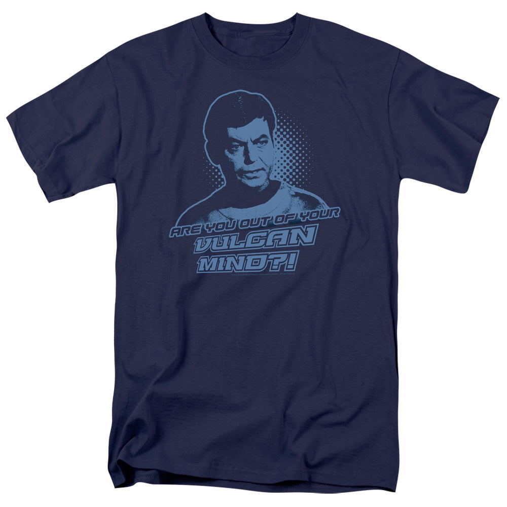 Star Trek: The Original Series - Vulcan Mind - Adult Unisex T-Shirt - Blue