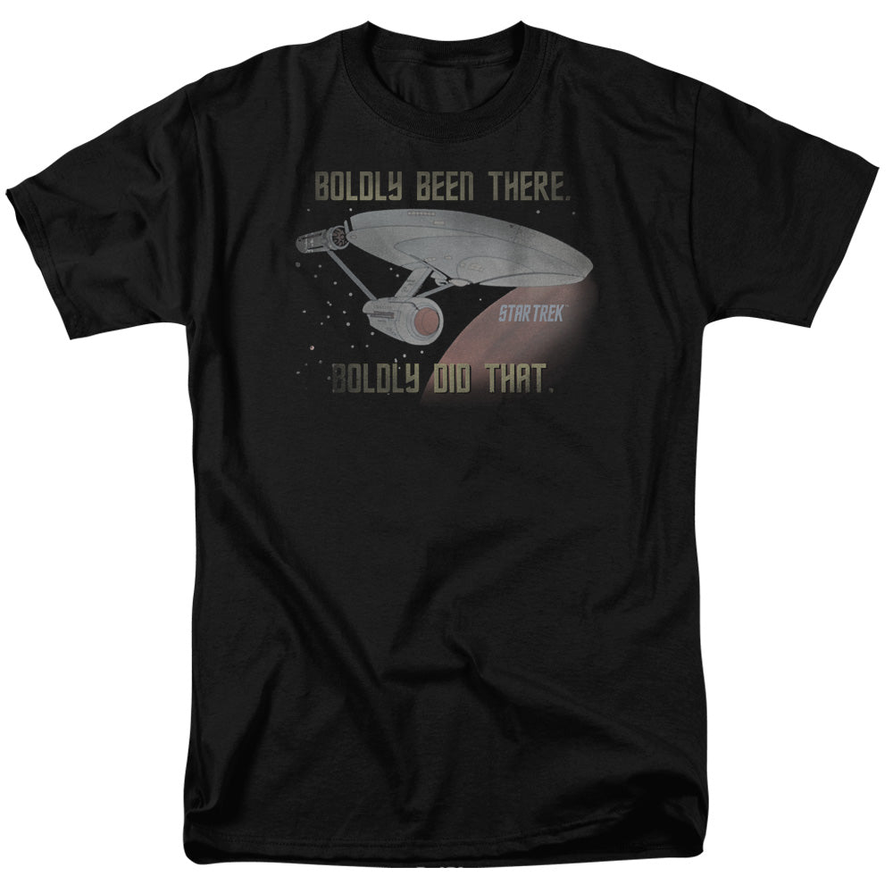 Star Trek - Boldly Did That - Adult Unisex Short Sleeve T-Shirt - Black