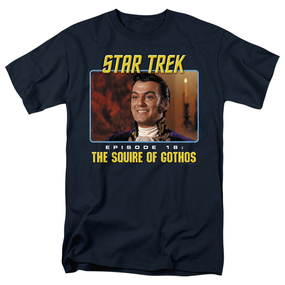 Star Trek: The Original Series The Squire Of Gothos Adult Unisex T-Shirt Blue