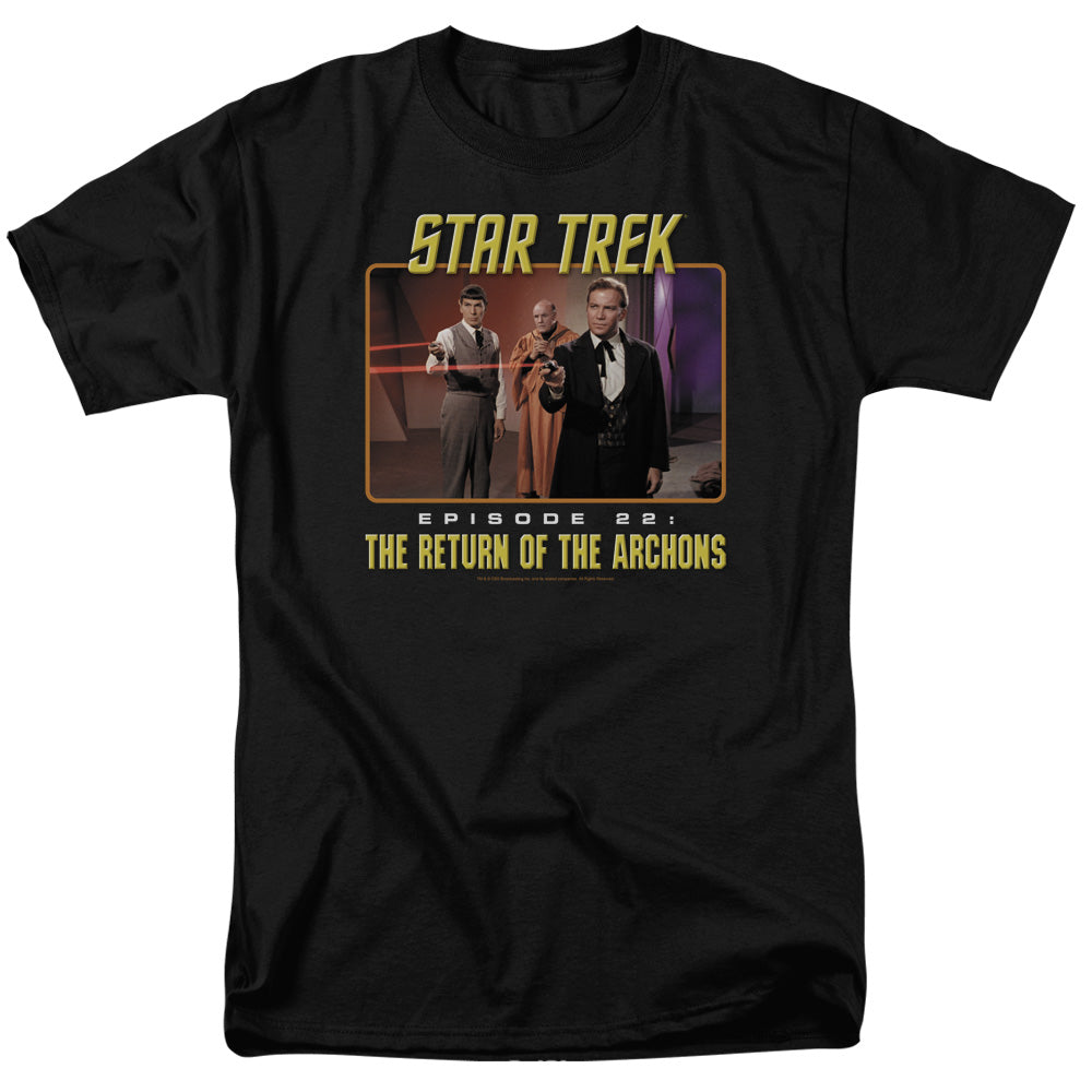 Star Trek - Episode 22 - Adult Unisex Short Sleeve T-Shirt - Black