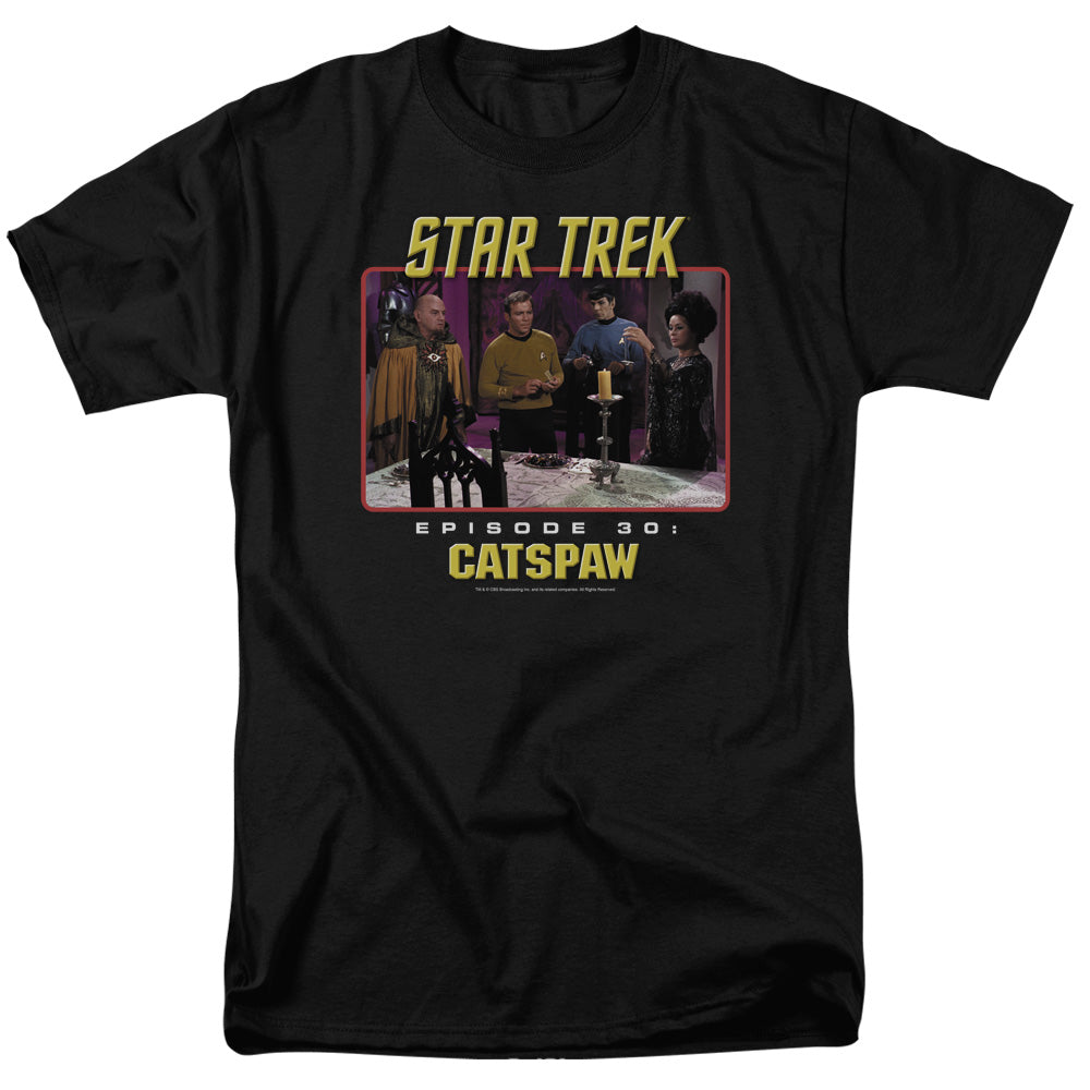 Star Trek: The Original Series - Cats Paw - Adult Unisex T-Shirt - Black