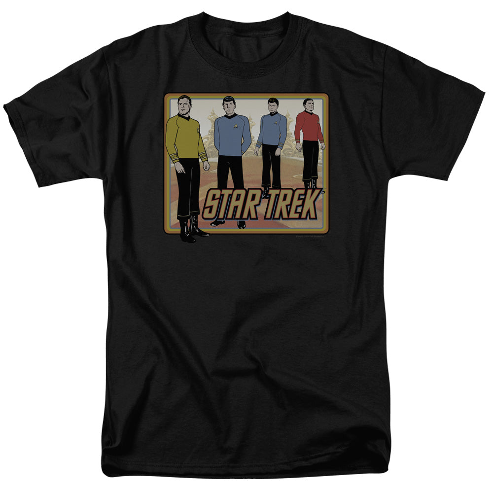 Star Trek - Classic - Adult Unisex Short Sleeve T-Shirt - Black