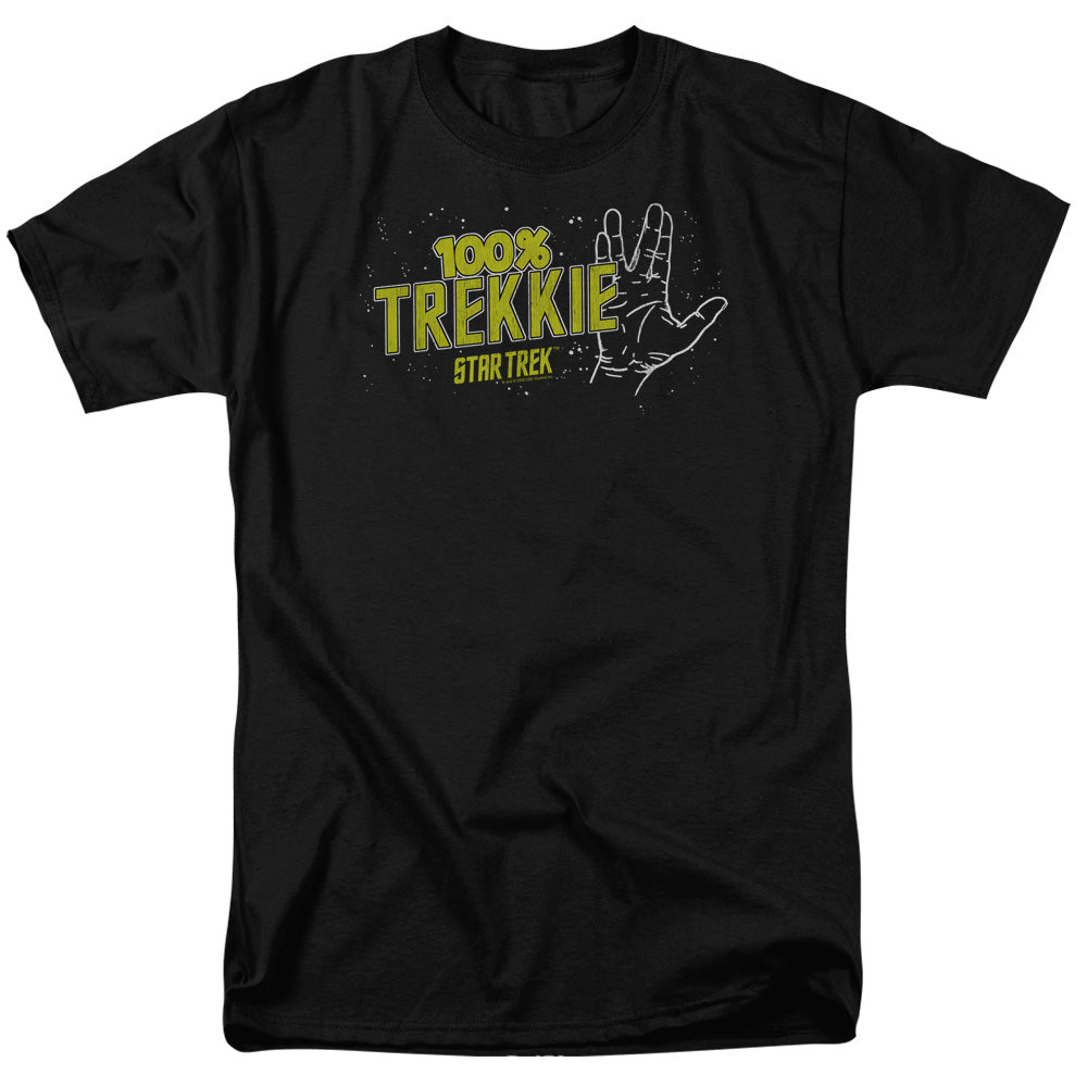 Star Trek - Trekkie #2 - Adult Unisex Short Sleeve T-Shirt - Black