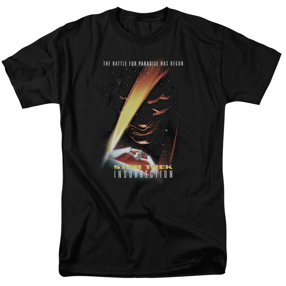 Star Trek - Insurrection Movie - Adult Unisex Short Sleeve T-Shirt - Black