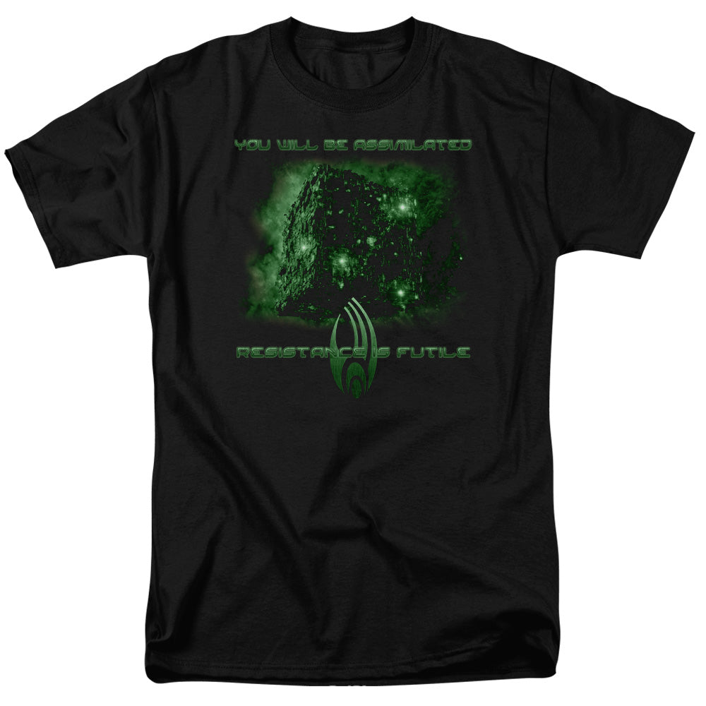 Star Trek - Assimilate - Adult Unisex Short Sleeve T-Shirt - Black