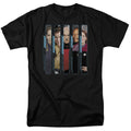Star Trek - The Captains - Adult Unisex Short Sleeve T-Shirt - Black