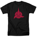 Star Trek - Klingon Logo - Adult Unisex Short Sleeve T-Shirt - Black