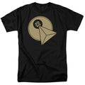 Star Trek - Vulcan Logo - Adult Unisex Short Sleeve T-Shirt - Black