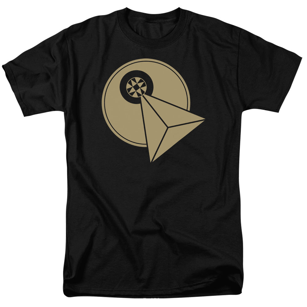 Star Trek - Vulcan Logo - Adult Unisex Short Sleeve T-Shirt - Black
