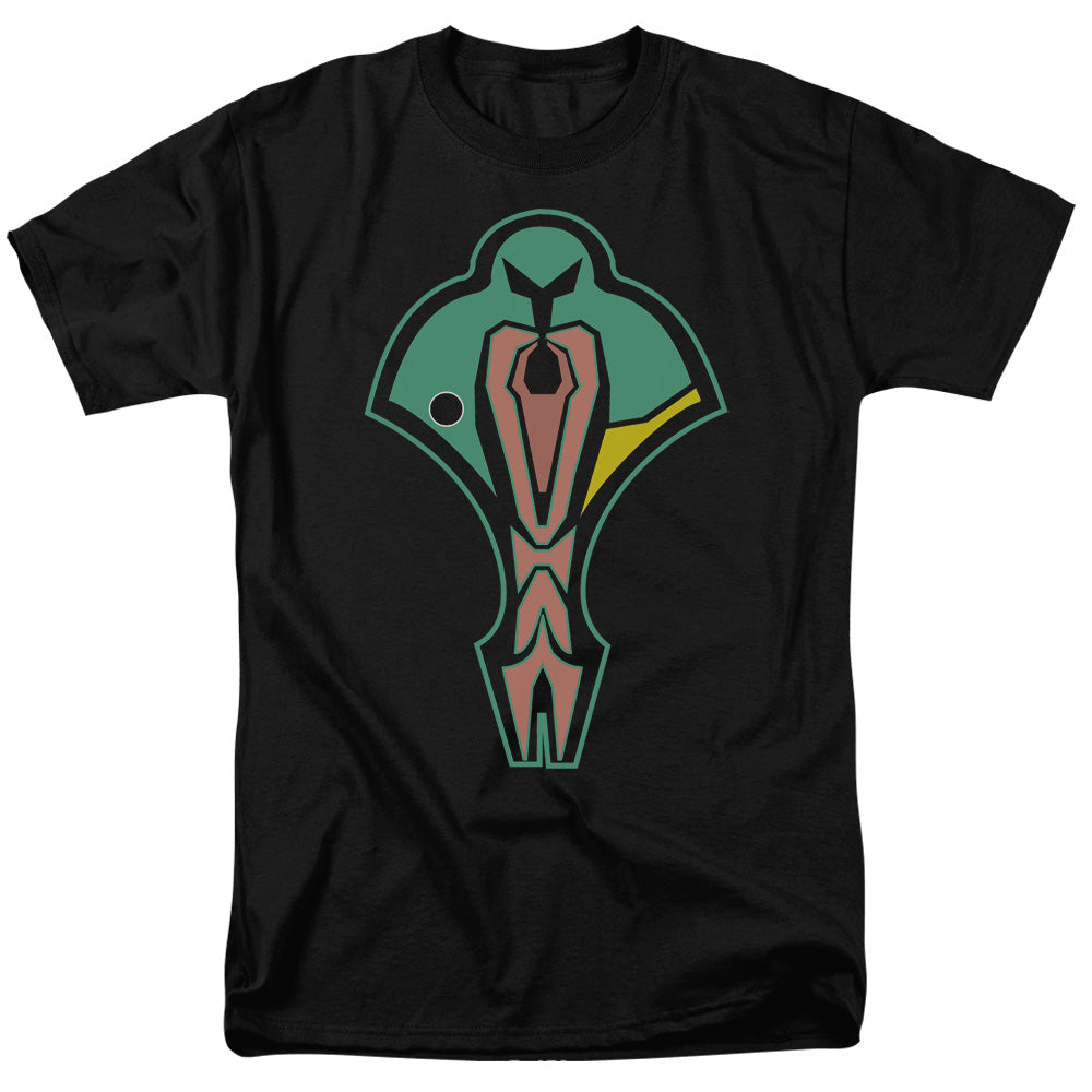 Star Trek - Cardassian Logo - Adult Unisex Short Sleeve T-Shirt - Black
