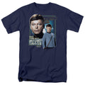 Star Trek - Doctor Mccoy - Adult Unisex Short Sleeve T-Shirt - Blue