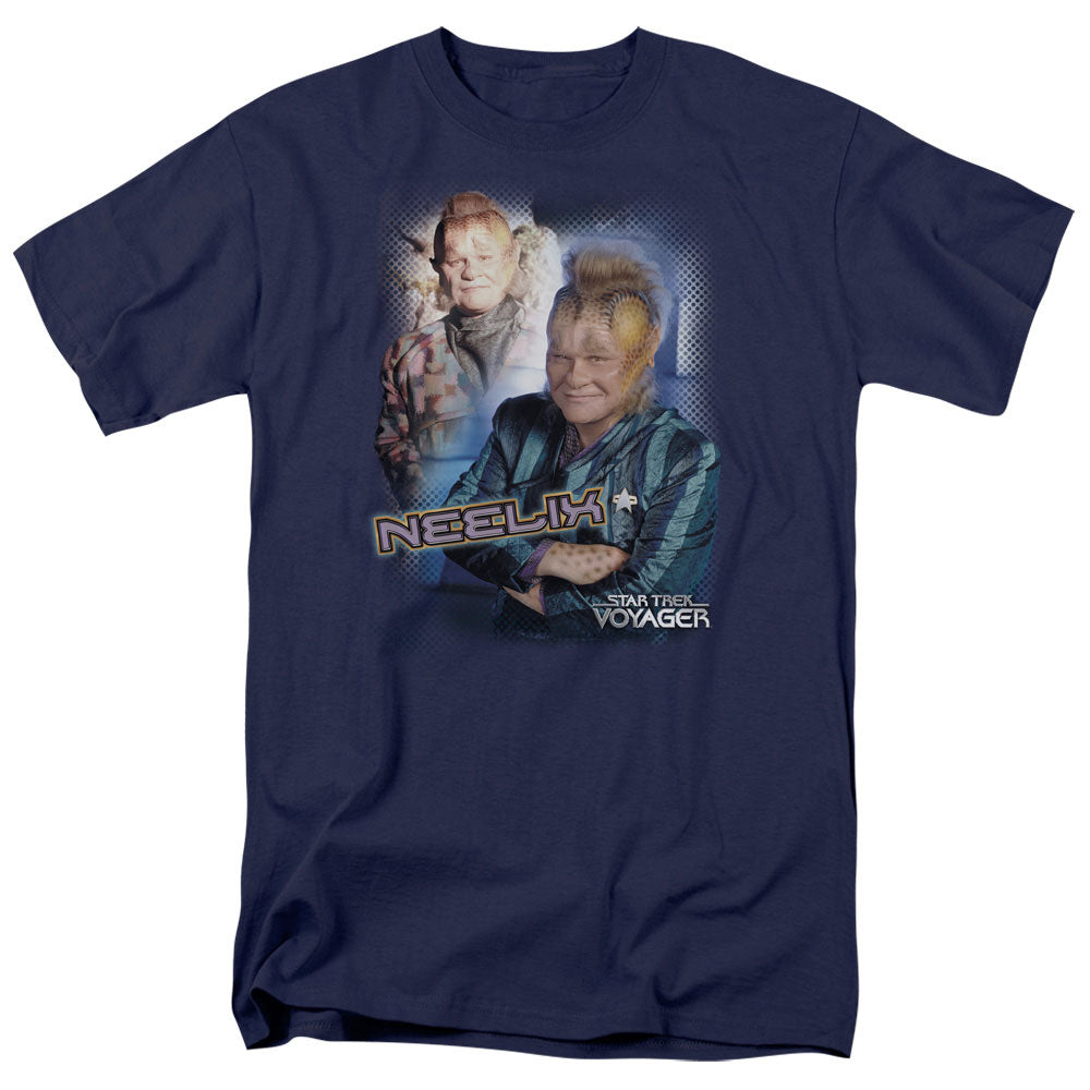 Star Trek - Neelix - Adult Unisex Short Sleeve T-Shirt - Blue
