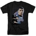 Star Trek - Spock - Adult Unisex Short Sleeve T-Shirt - Black