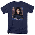 Star Trek - Deanna Troi - Adult Unisex Short Sleeve T-Shirt - Blue