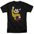Mighty Mouse - Classic Hero - Adult Unisex Short Sleeve T-Shirt - Black