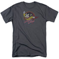 Mighty Mouse - Mighty Circle - Adult Unisex Short Sleeve T-Shirt - Gray