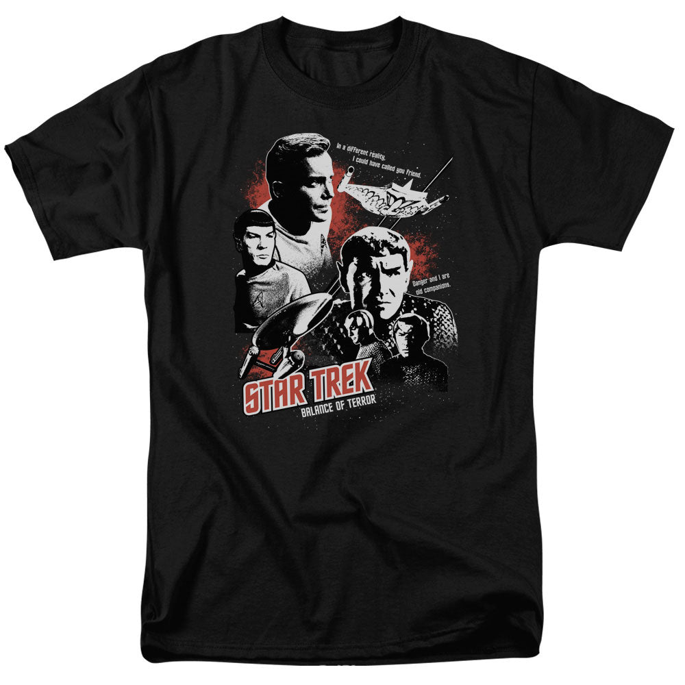 Star Trek - Balance Of Terror - Adult Unisex Short Sleeve T-Shirt - Black