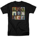 Star Trek - Alien Squares - Adult Unisex Short Sleeve T-Shirt - Black