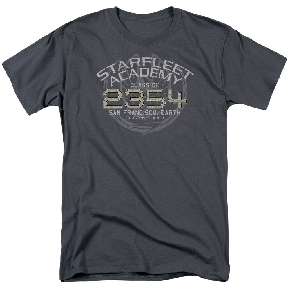 Star Trek - Sisko Graduation - Adult Unisex Short Sleeve T-Shirt - Gray