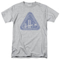 Star Trek - Distressed Logo - Adult Unisex Short Sleeve T-Shirt - Gray