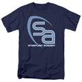 Star Trek - Sa Logo - Adult Unisex Short Sleeve T-Shirt - Blue