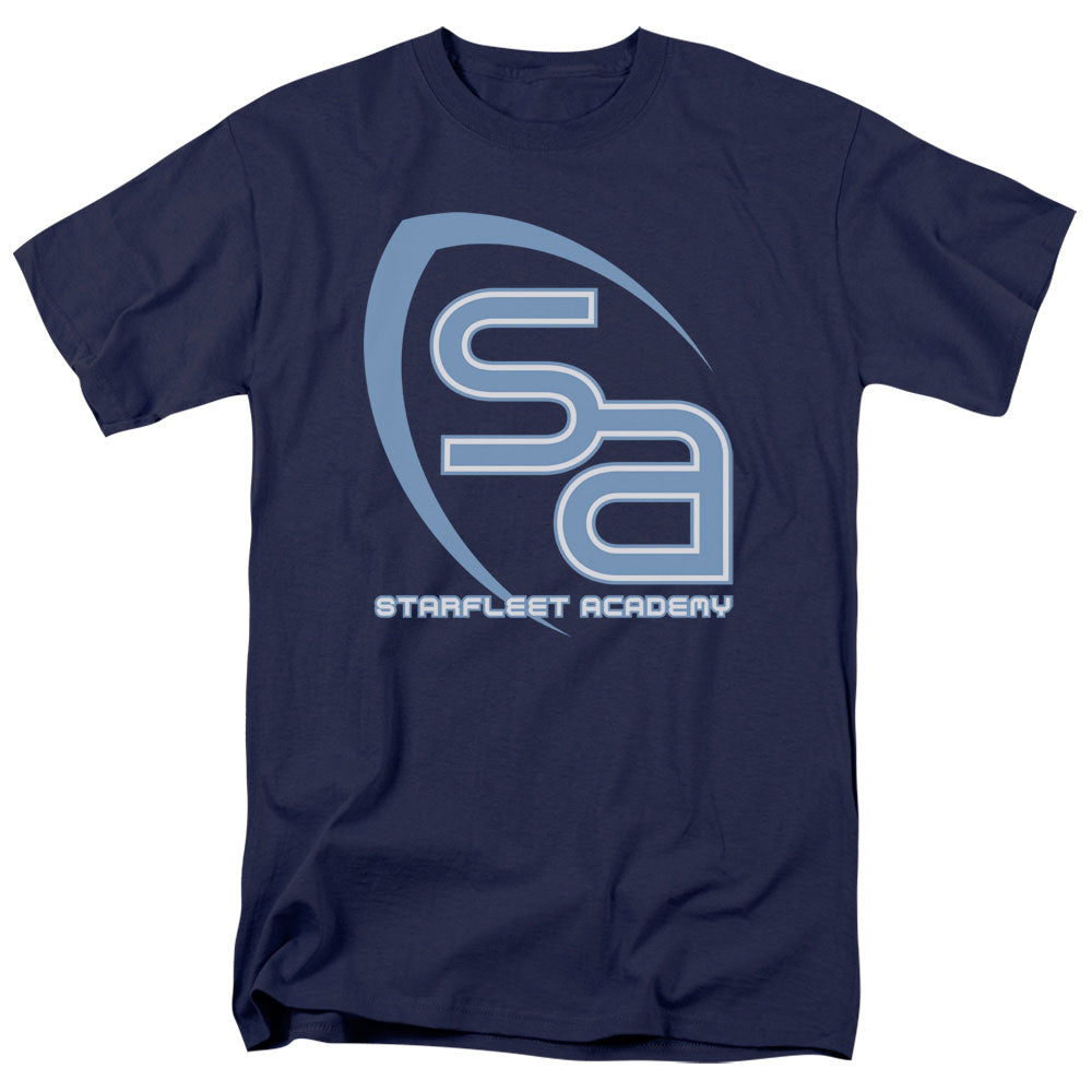 Star Trek - Sa Logo - Adult Unisex Short Sleeve T-Shirt - Blue
