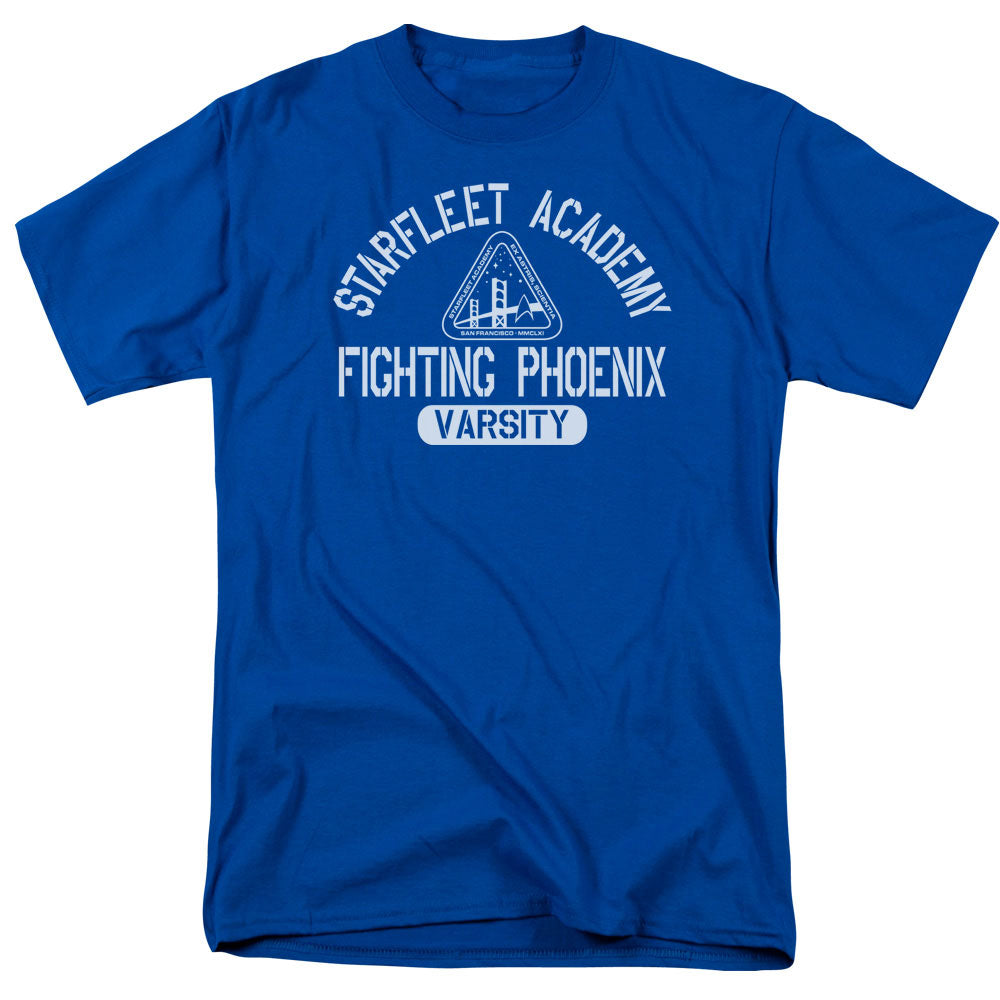 Star Trek - Varsity - Adult Unisex Short Sleeve T-Shirt - Blue