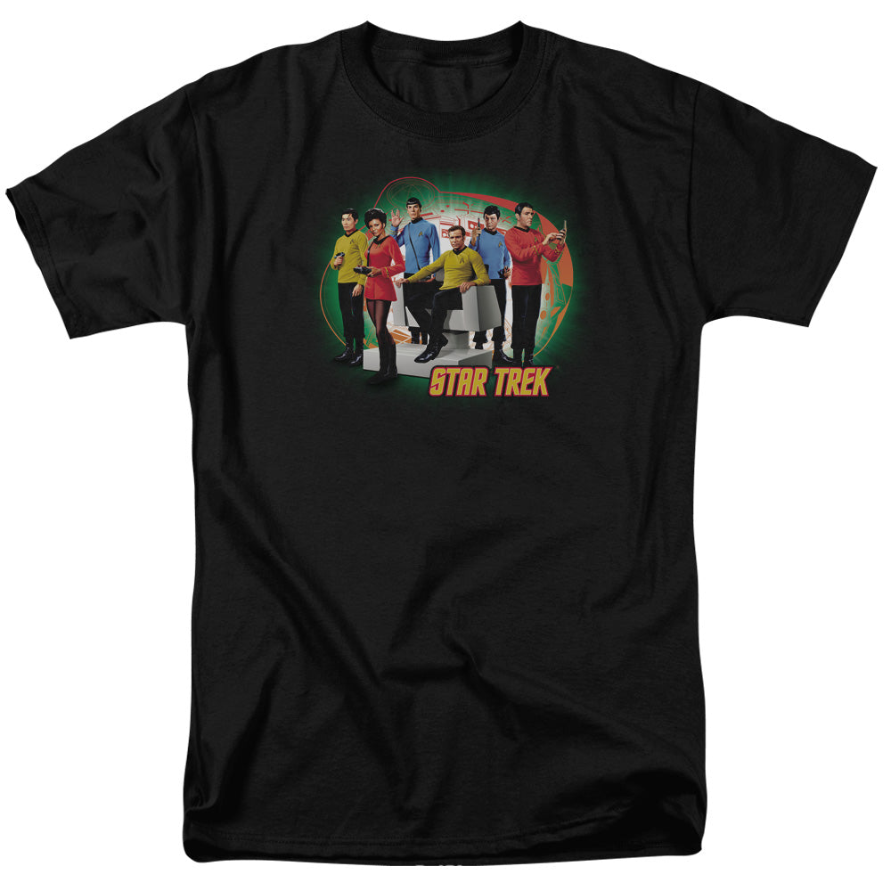 Star Trek - Enterprises Finest - Adult Unisex Short Sleeve T-Shirt - Black