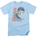 Star Trek - Vintage Spock - Adult Unisex Short Sleeve T-Shirt - Blue
