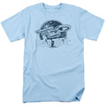 Star Trek - Retro Enterprise - Adult Unisex Short Sleeve T-Shirt - Blue