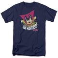 Mighty Mouse - The Mightiest - Adult Unisex Short Sleeve T-Shirt - Blue