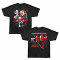Chucky - Honeymoon Killer - Bronx Oversized Short Sleeve T-Shirt - Front & Back Print - Black