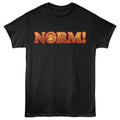 Cheers - Norm - American Classics - Black Solid Adult Short Sleeve T-Shirt