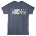 Cody Johnson - Stars - Adult Unisex Short Sleeve T-Shirt - Navy Heather