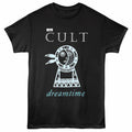 The Cult - Dreamtime - Front Print Adult Short Sleeve Solid T-Shirt - Black