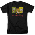 Ed, Edd n Eddy - 3 Eds - Adult Unisex Short Sleeve T-Shirt - Black