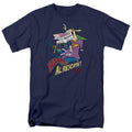 Cow And Chicken - Super Cow - Adult Unisex Short Sleeve T-Shirt - Blue
