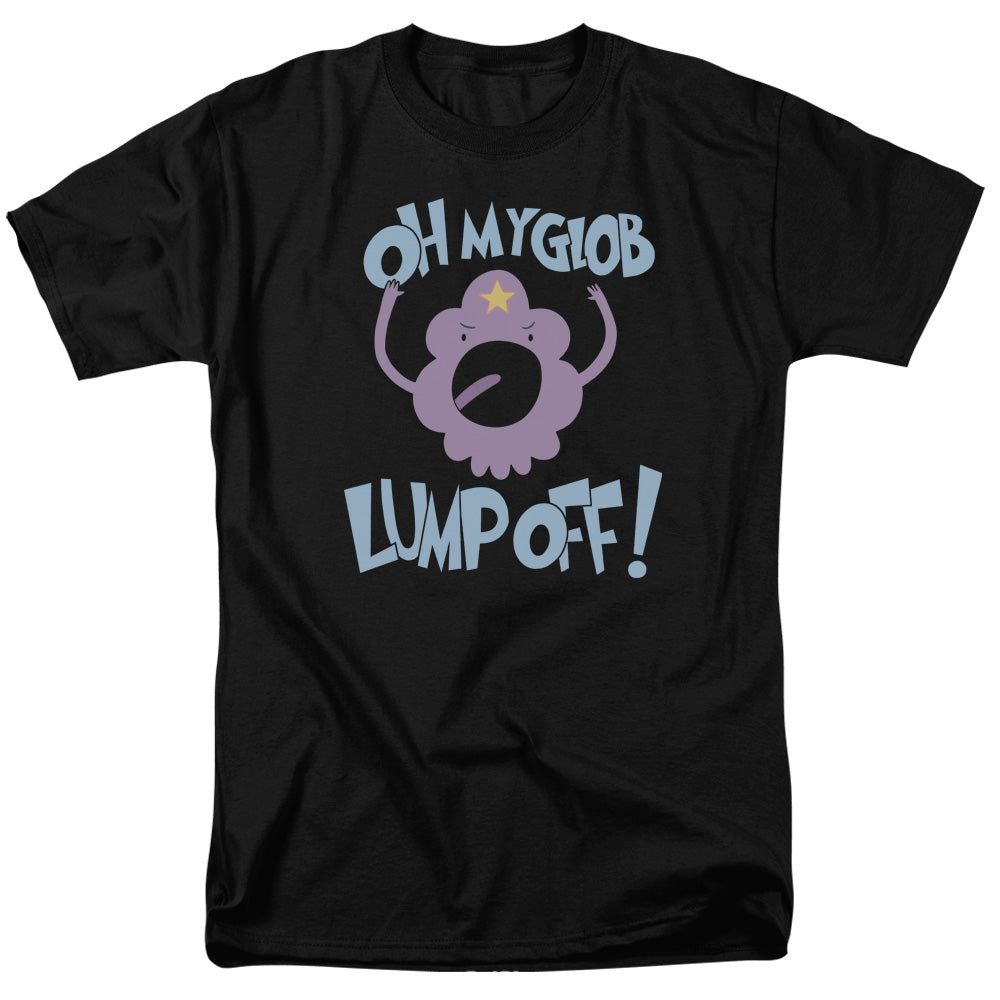 Adventure Time - Lump Off - Adult Unisex Short Sleeve T-Shirt - Black