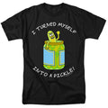 Rick And Morty - Turned Myself Into A Pickle - Adult Unisex T-Shirt - Black