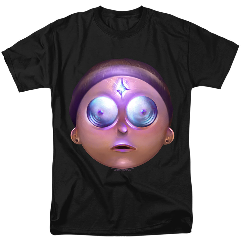 Rick And Morty - Death Crystal Morty - Adult Unisex Short Sleeve T-Shirt - Black