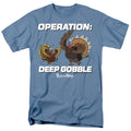 Rick And Morty - Operation Deep Gobble - Adult Unisex T-Shirt - Blue